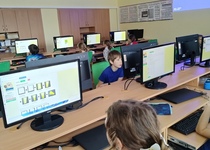 Zapojili jsme se do soutěže Bobřík informatiky